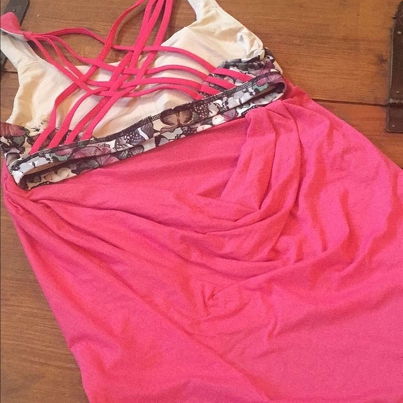 Lululemon Wild Tank Butterfly Pink - Picture 4 of 5